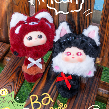 BABOO MEOW Comb Mirror Set Plush Series Blind Box