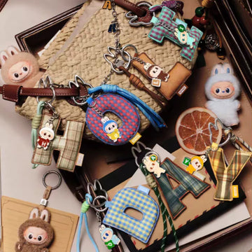 THE MONSTERS LABUBU Pin For Love Series - Letter Pendant Blind Box (A-M)