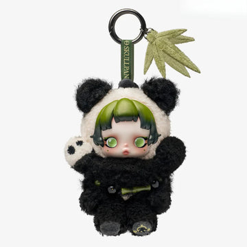 SKULLPANDA Lazy Panda Plush Doll Pendant
