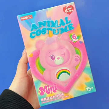 【Link 71】Care Bears Animal Costume Scented Plush Pendant Series Blind Box