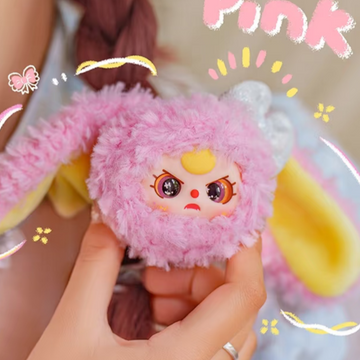 Baby Three Flower Hair Rope Scrunchie Plush Series Blind Box