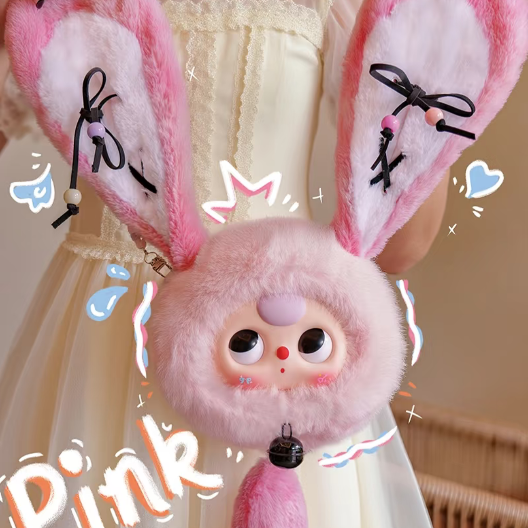 Baby Three Lucky Rabbit Zipper Bag Series Blind Box