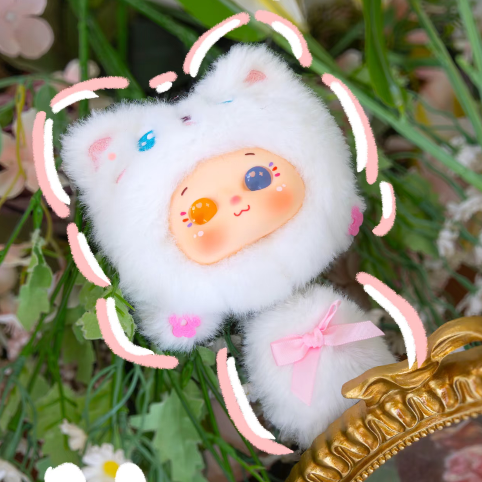 BABOO MEOW Comb Mirror Set Plush Series Blind Box