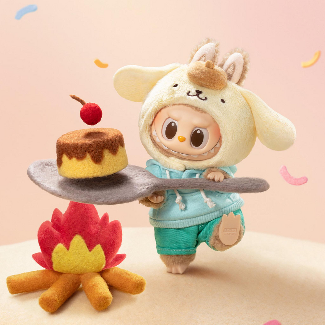 【Link 82】LABUBU THE MONSTERS x Hello Kitty and Friends Series Vinyl Plush Pendant Blind Box