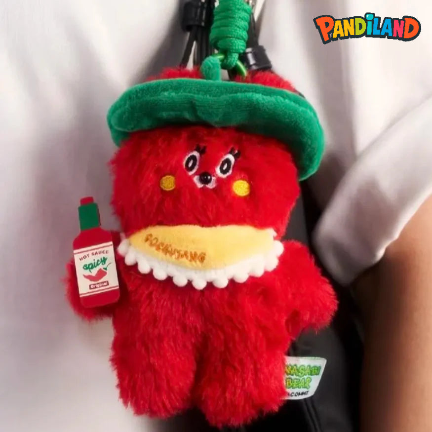 WASABI BEAR Flavor Series Plush Keychain Blind Box