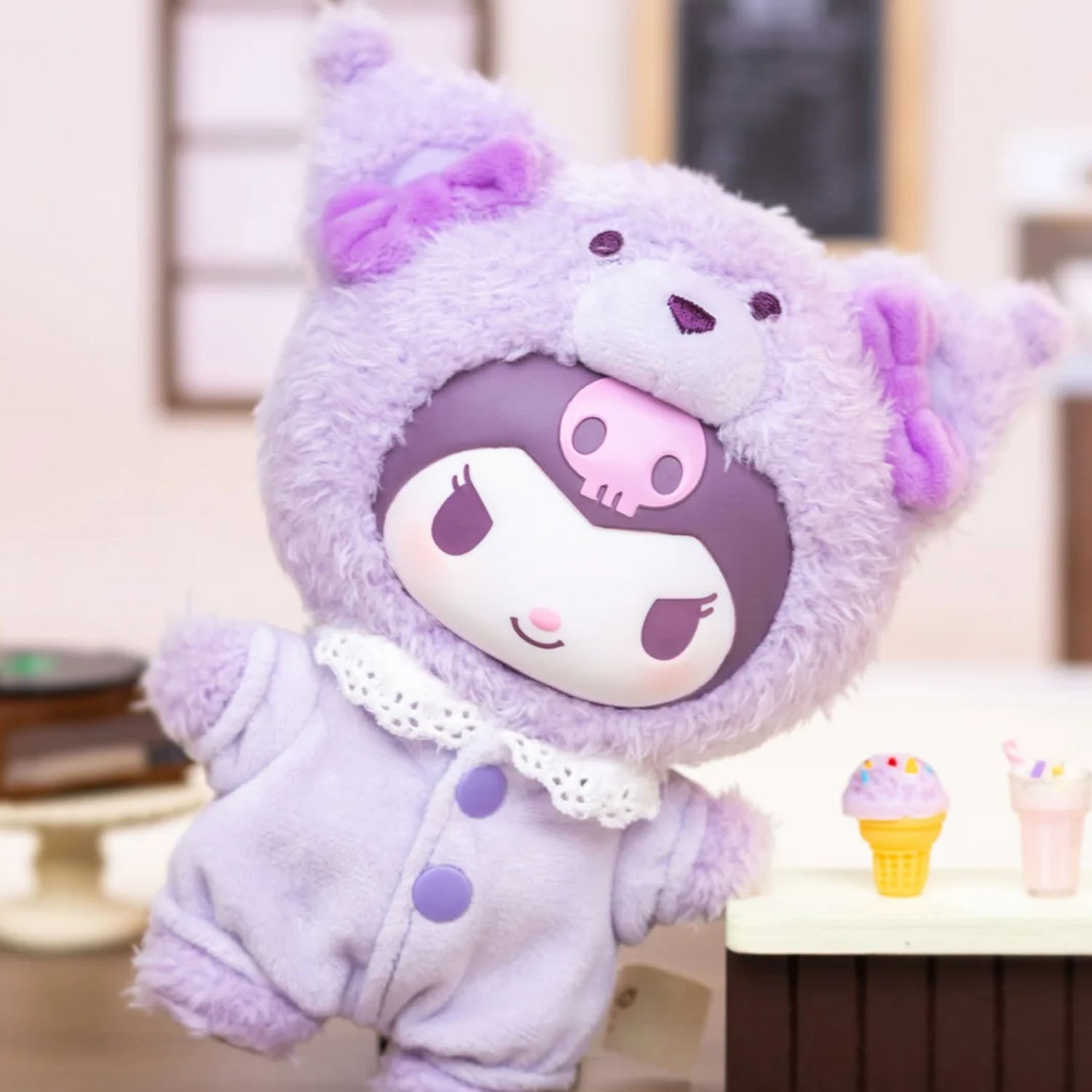 SANRIO Latte Baby Vinyl Face Plush Series Blind Box