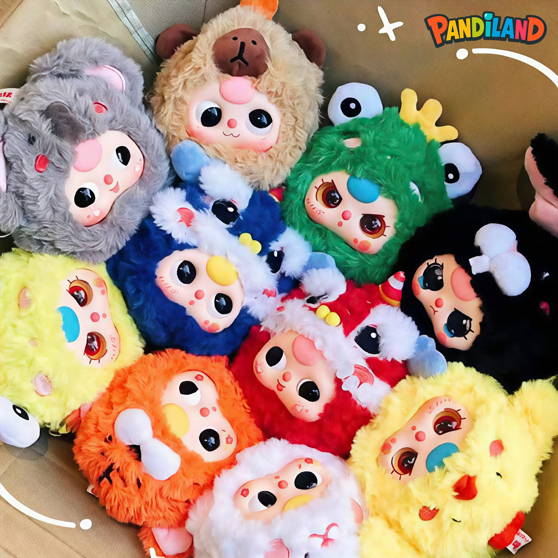 Baby Three V2 Zipper Bag Second Generation Plush Series Blind Box