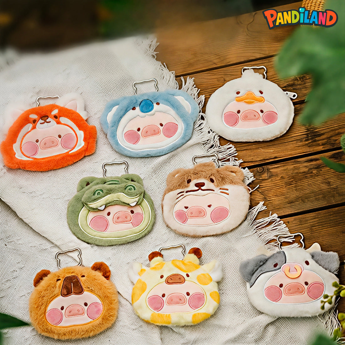 LULU THE PIGGY Animal Party Plush Pouch Series Blind Box