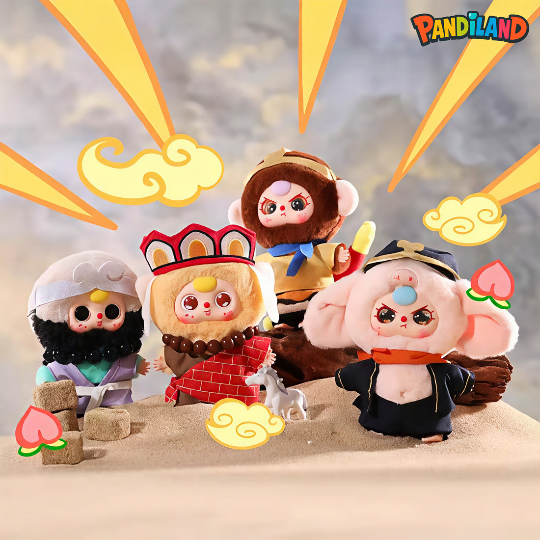 Baby Three Havoc In Heaven Plush Series Blind Box