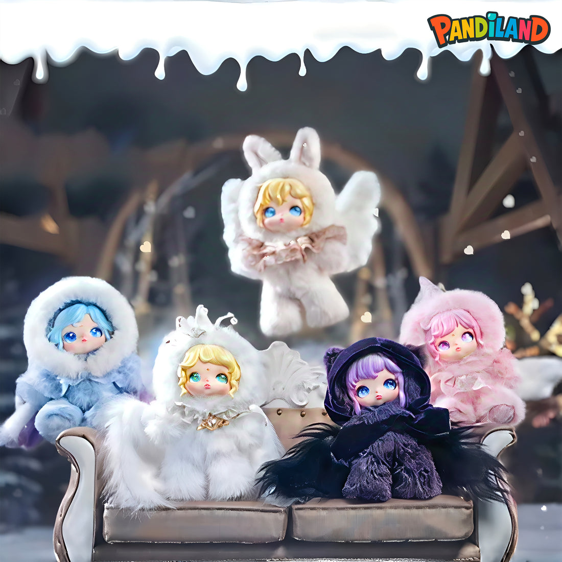 DUMIA Aria Whisper Of Snow Traces Plush Series Blind Box