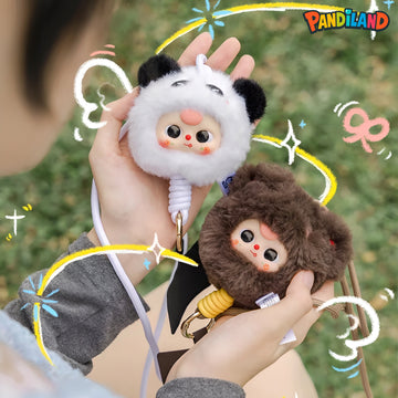Baby Three Animal Plush Lanyard Series Blind Box