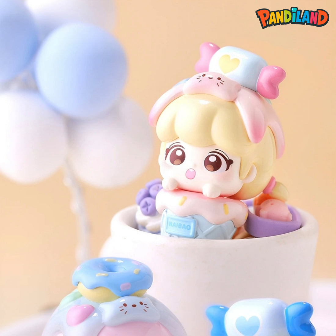 NAIBAO Meow Tea Party Mini Series Blind Box