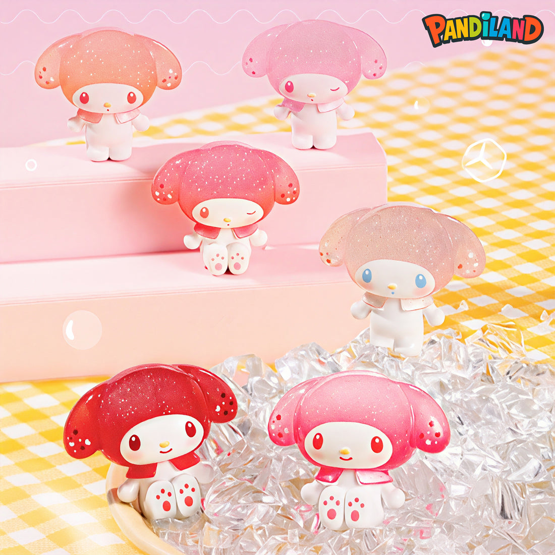 MY MELODY & KUROMI Ramune-style Mini Figure Series Blind Bag