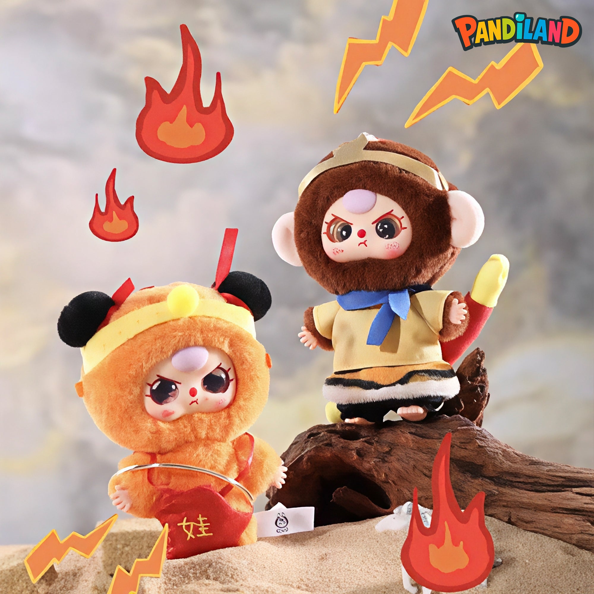 Baby Three Havoc In Heaven Plush Series Blind Box