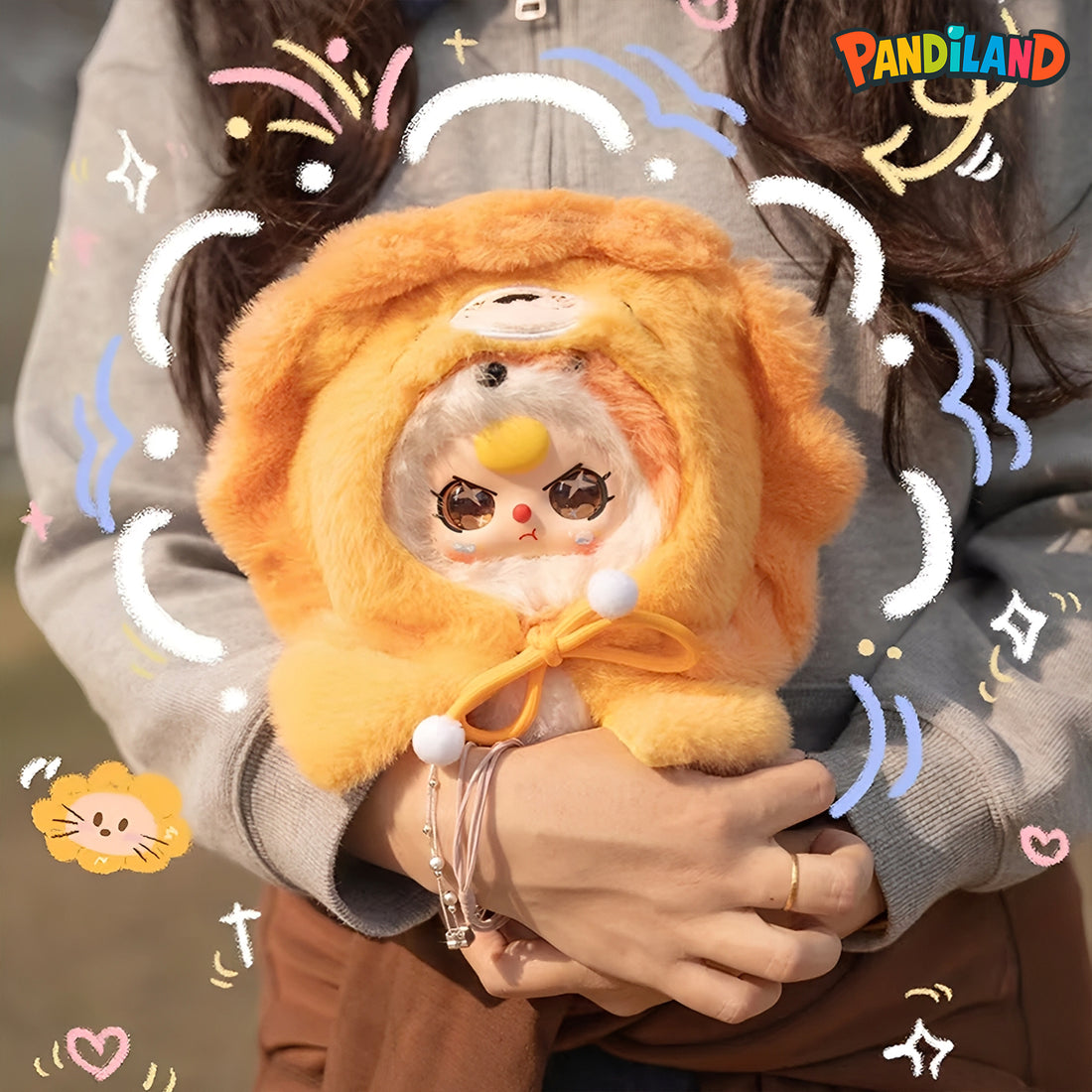 Baby Three I'm Not A Warrior Plush Series Blind Box