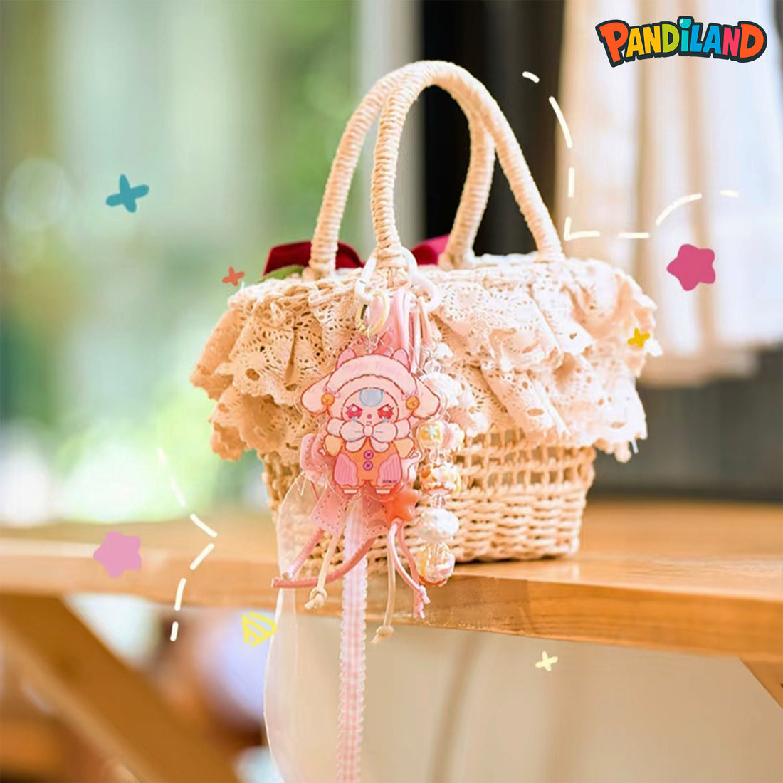 Baby Three Love Chain Time Keychain Series Blind Box