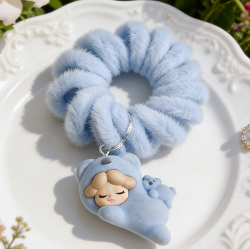 DIY - Handmade Spiral/Phone Cord Hair Tie | Hair Band