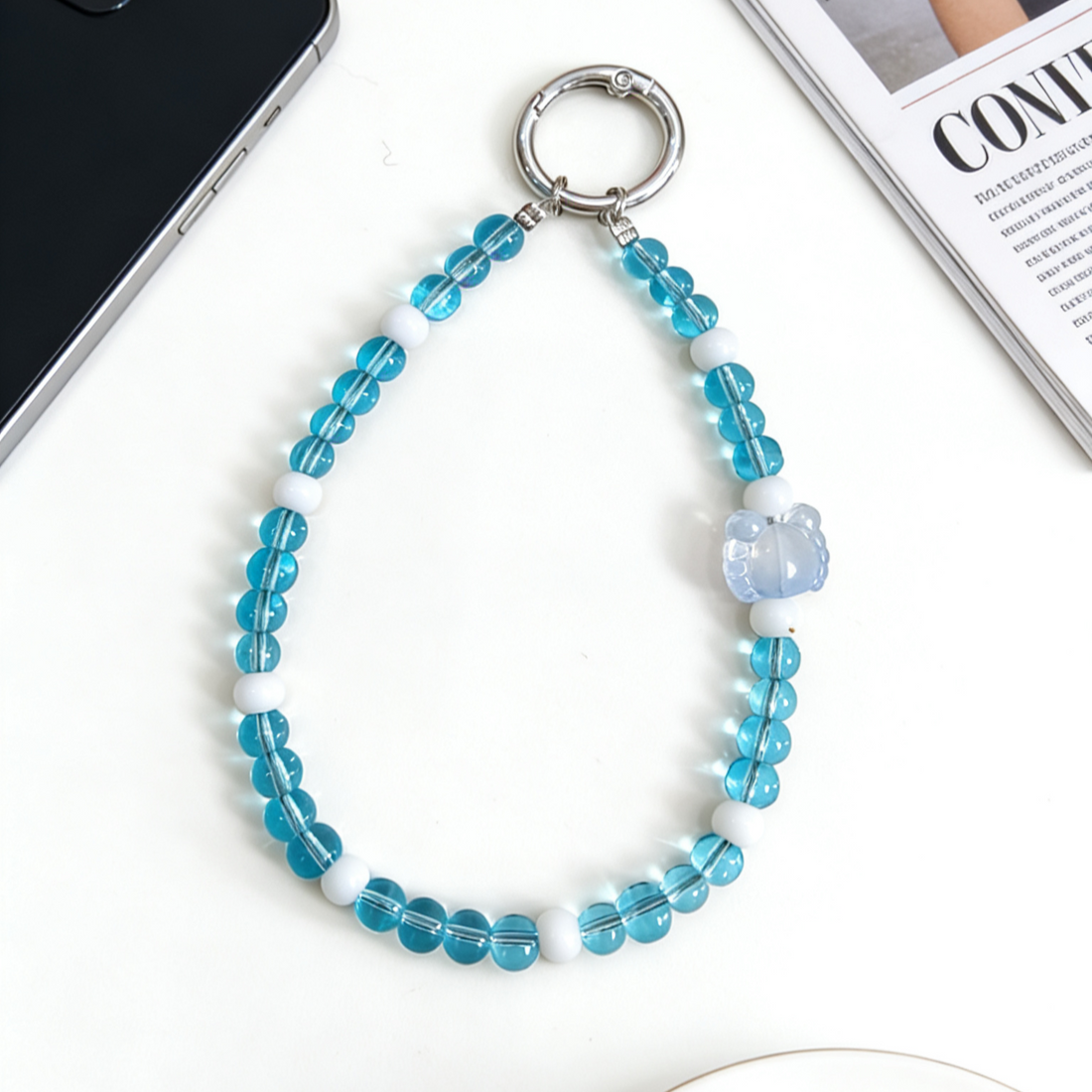 DIY - Match Lucky Beaded Chain |Beaded Charm