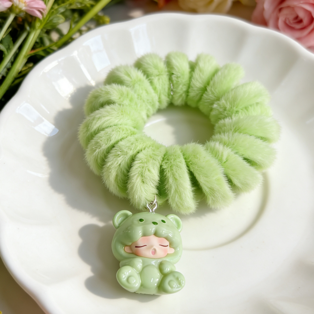 DIY - Handmade Spiral/Phone Cord Hair Tie | Hair Band