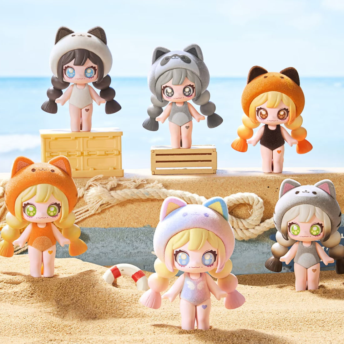 HOLA Dopanmine Cat Mini Figure Series Blind Box