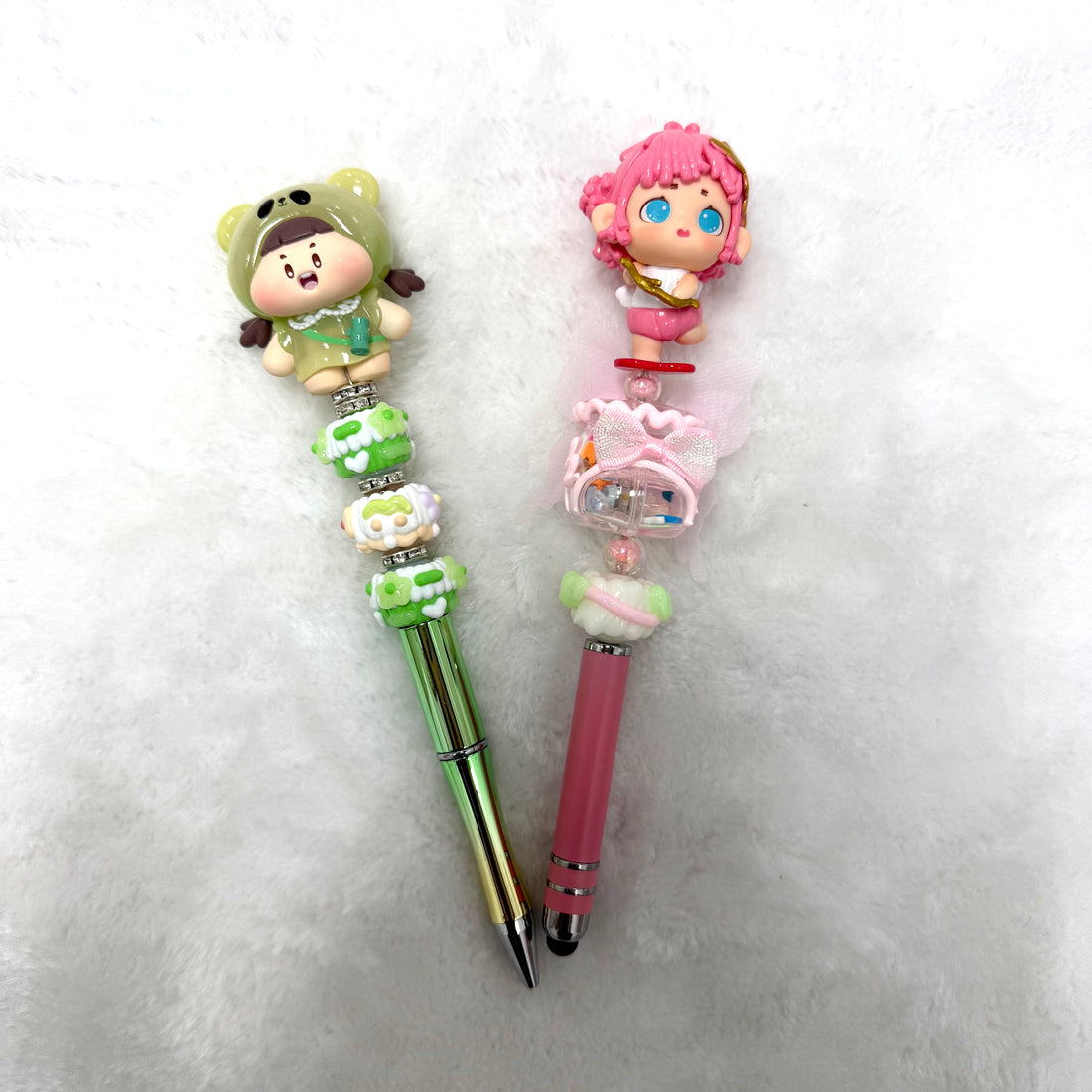 DIY Handmade Mini Bean Pen | Kawaii Beaded Pen Blind Bag