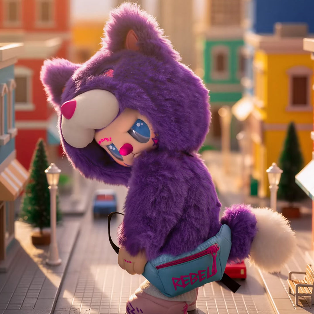 REBEL BEAR Find A Bag Series Vinyl Plush Blind Box